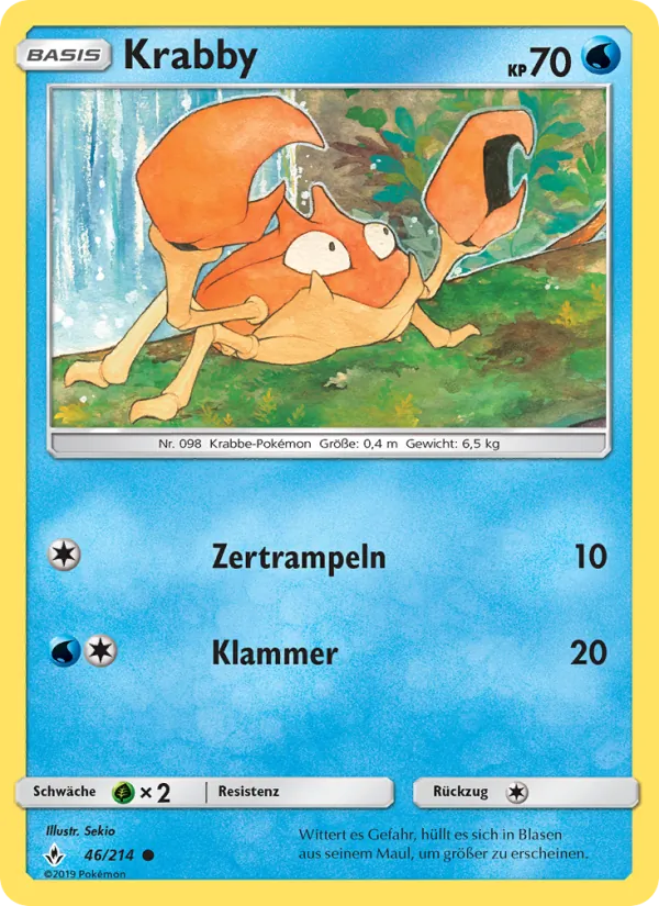 Krabby, Kräfte im Einklang No. 46