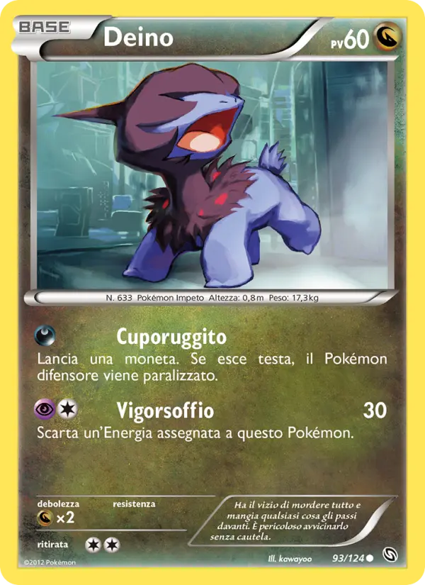 Deino, Stirpe dei Draghi Nº 93