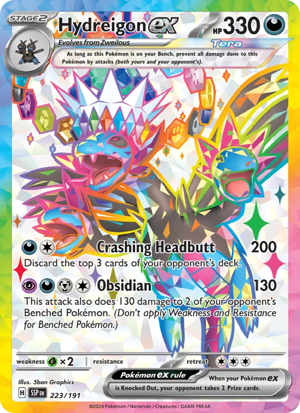 Hydreigon ex, Surging Sparks No. 223