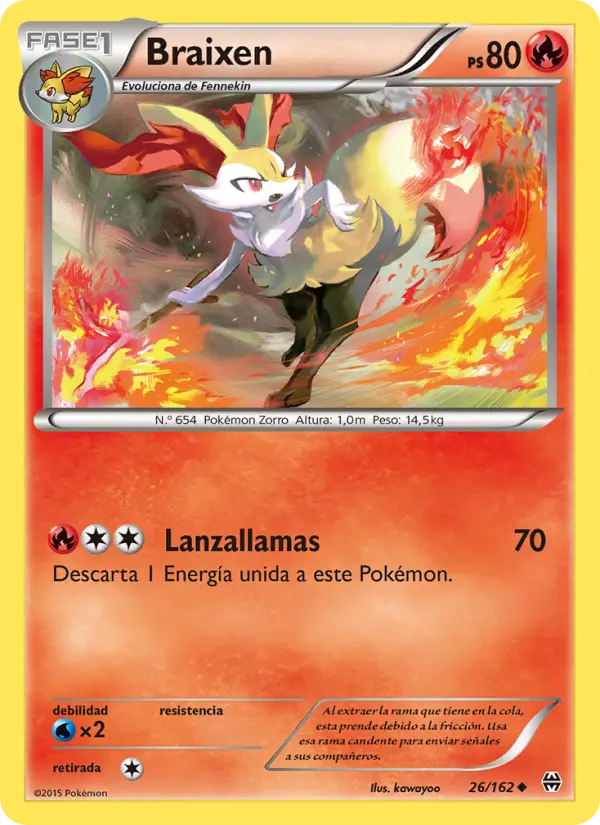 Braixen, Turbo Impulso No. 26