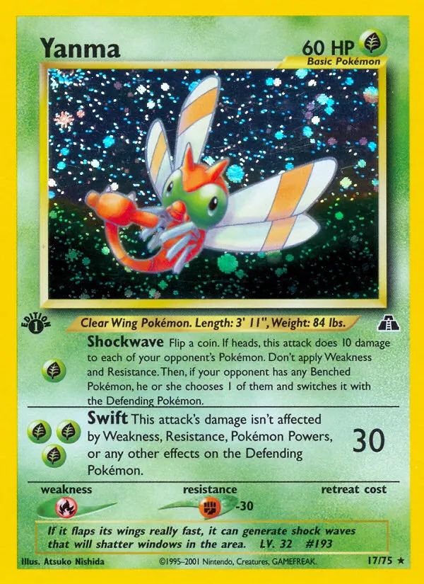 Yanma, Neo Discovery Nº 17