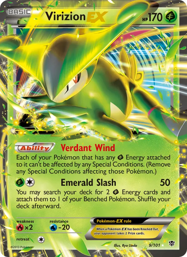 Virizion-EX, Plasma Blast No. 9