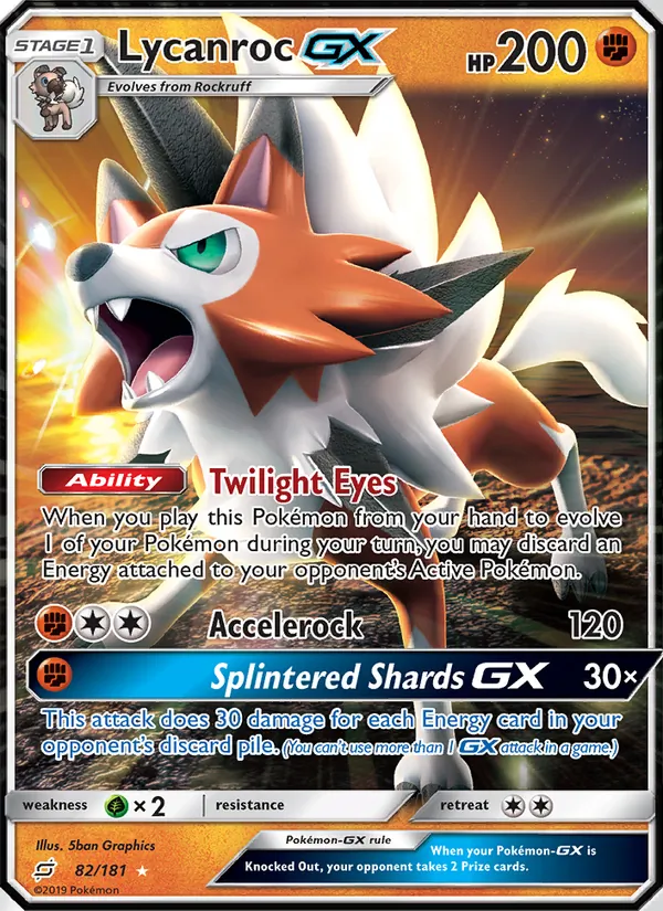 Lycanroc GX, Team Up Nº 82