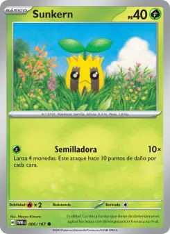 Sunkern, Mascarada Crepuscular No. 006 Normal