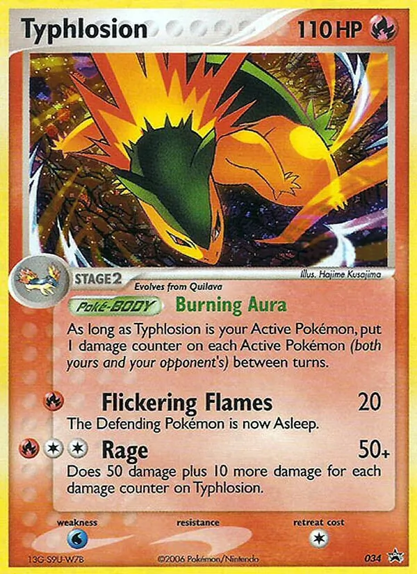 Typhlosion, Nintendo Black Star Promos No. 34