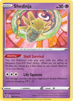 Shedinja, Vivid Voltage Nº 66 Normal