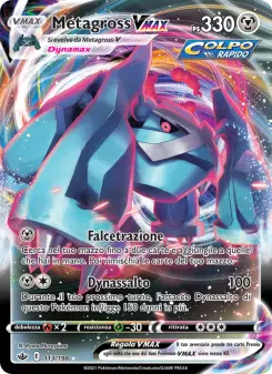 Metagross VMAX, Regno Glaciale No. 113 Holo