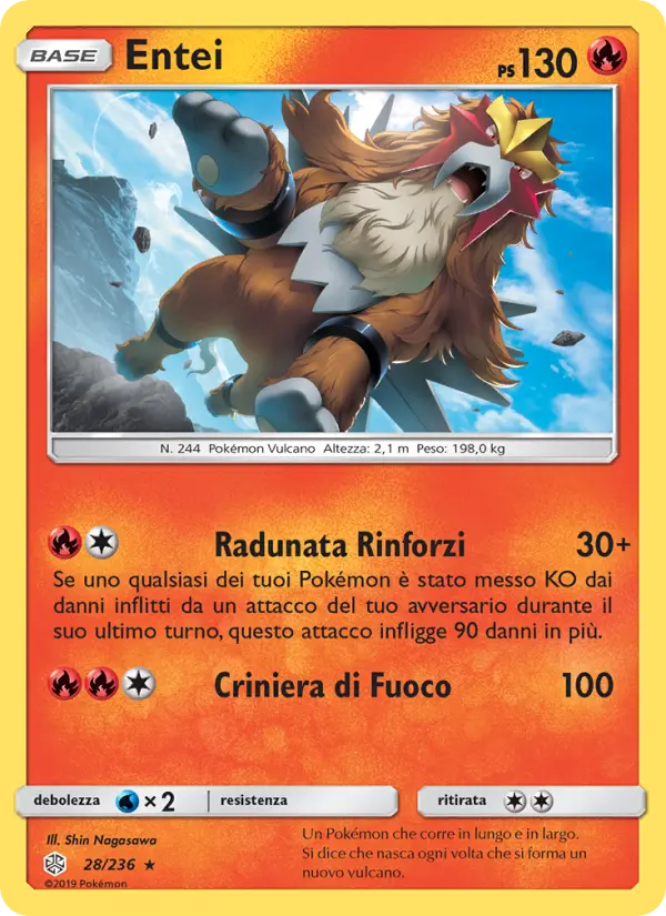 Entei, Eclissi Cosmica No. 28