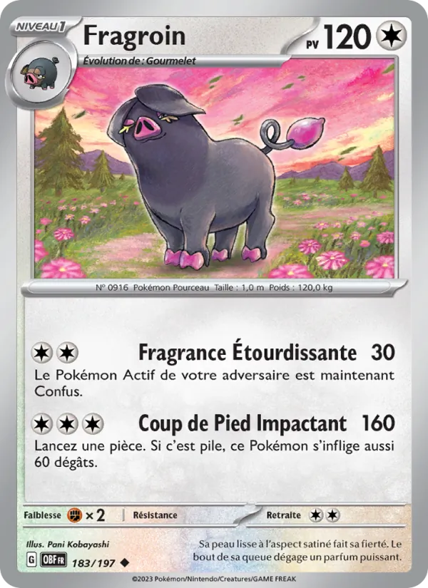 Fragroin, Flammes Obsidiennes No. 183