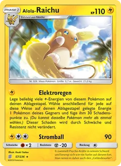 Alola-Raichu, Bund der Gleichgesinnten No. 57 Normal