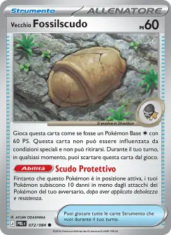 Vecchio Fossilscudo, Buio Pesto Nº 072 Normal