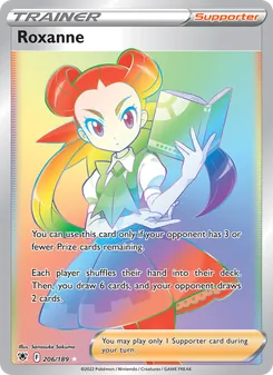 Roxanne, Astral Radiance Nº 206 Holo