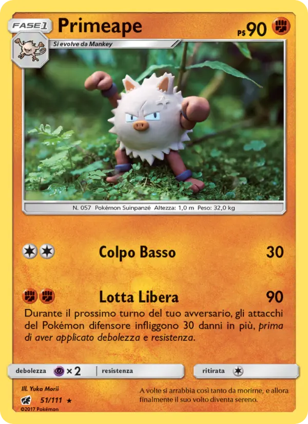 Primeape, Invasione Scarlatta No. 51