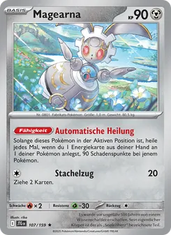 Magearna, Reisegefährten No. 107 Holo