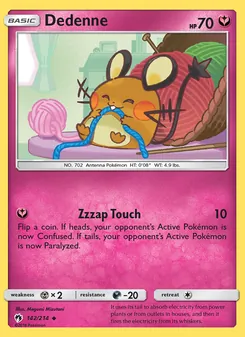 Dedenne, Lost Thunder Nº 142 Normal