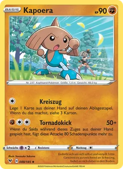 Kapoera, Farbenschock No. 88 Normal
