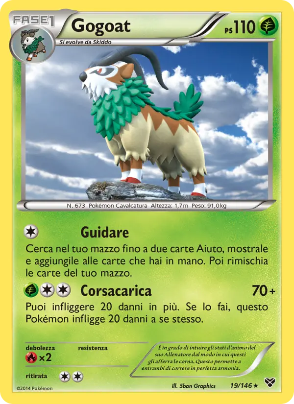 Gogoat, XY Nº 19