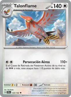 Talonflame, Corona Astral No. 123 Normal