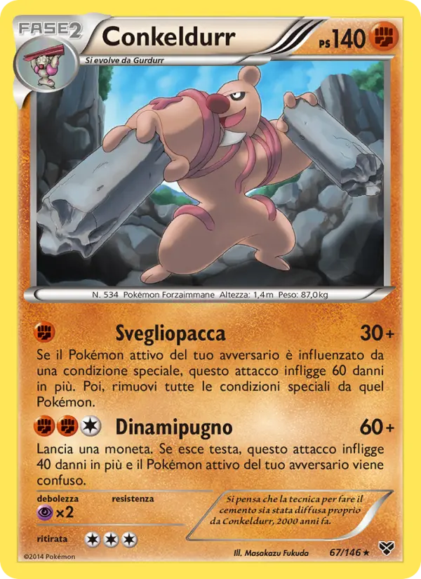 Conkeldurr, XY No. 67