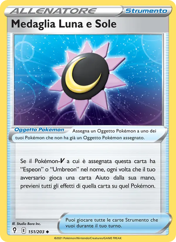 Medaglia Luna e Sole, Evoluzioni Eteree Nº 151