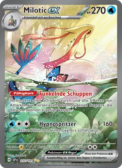 Milotic-ex, Stürmische Funken No. 237 Holo