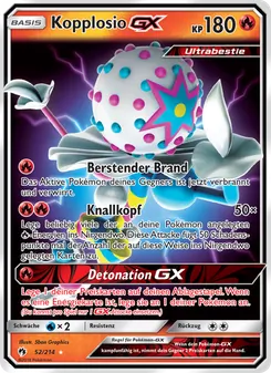 Kopplosio GX, Echo des Donners No. 52 Normal