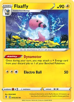 Flaaffy, Evolving Skies Nº 55 Normal
