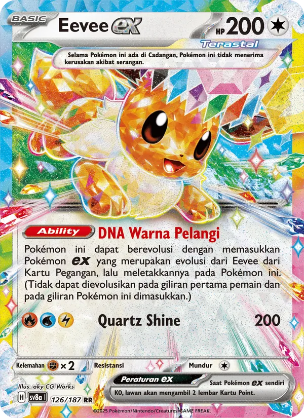 Eevee ex, Festival Terastal ex No. 126