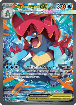 Mega-Impergator-ex, Erhabene Helden Nº 274 Holo