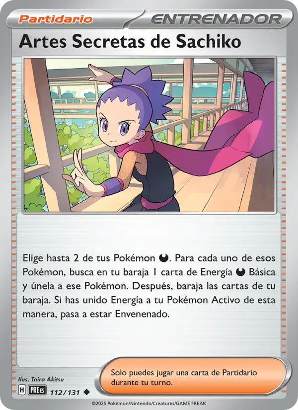 Artes Secretas de Sachiko, Evoluciones Prismáticas No. 112