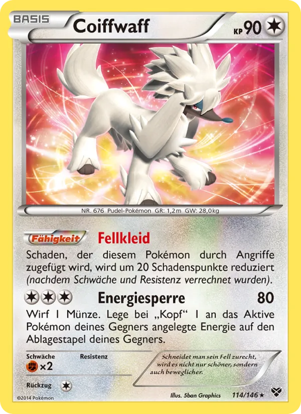 Coiffwaff, XY Nº 114