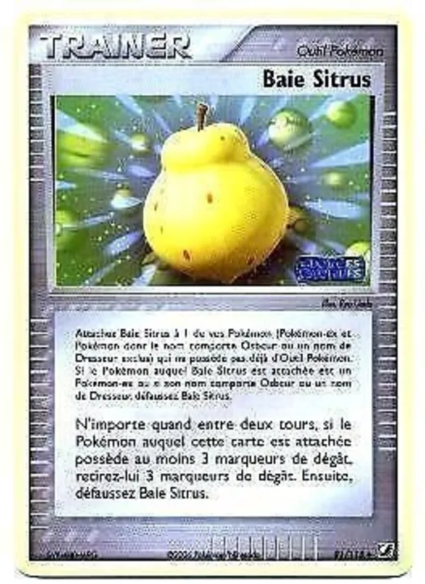 Baie Sitrus, EX Forces Cachées Nº 91