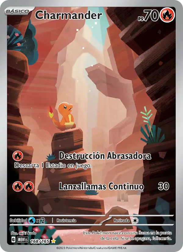Charmander, 151 Nº 168