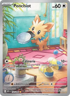 Ponchiot, Flamme Blanche No. 154 Holo