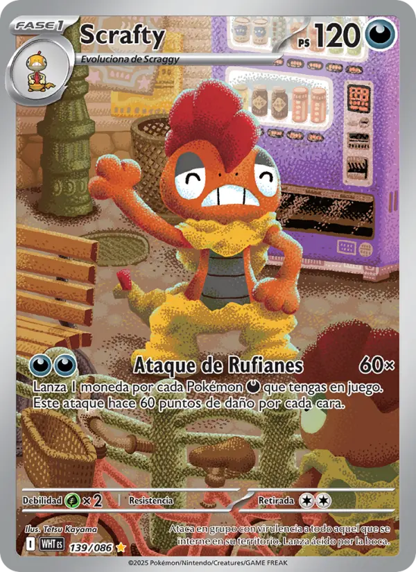 Scrafty, Llama Blanca No. 139