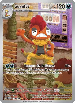 Scrafty, Llama Blanca Nº 139 Holo