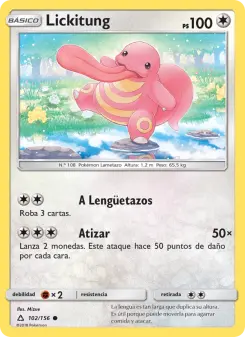 Lickitung, Ultraprisma No. 102 Normal