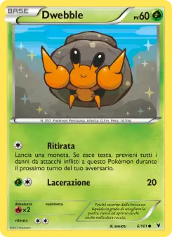 Dwebble, Vittorie Regali No. 6 Normal