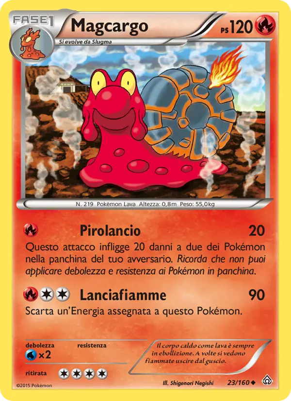 Magcargo, Scontro Primordiale Nº 23