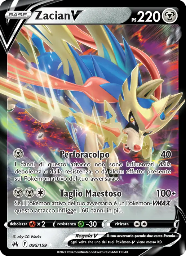 Zacian V, Zenit Regale Nº 095