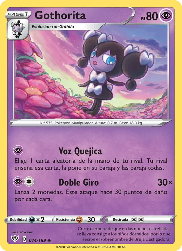 Gothorita, Oscuridad Incandescente Nº 74