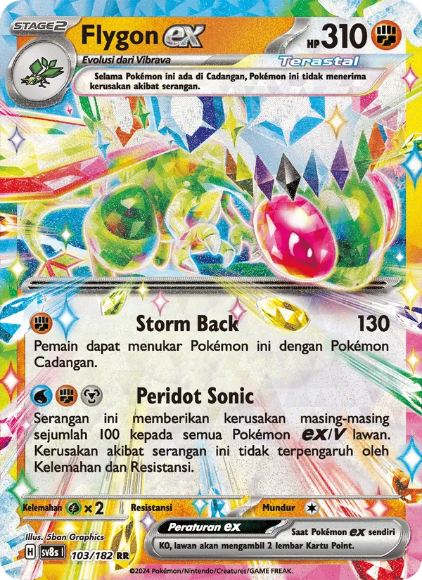 Flygon ex, Kilat Rasi No. 103