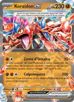 Koraidon-ex, Ascesa Eroica No. 121 Holo