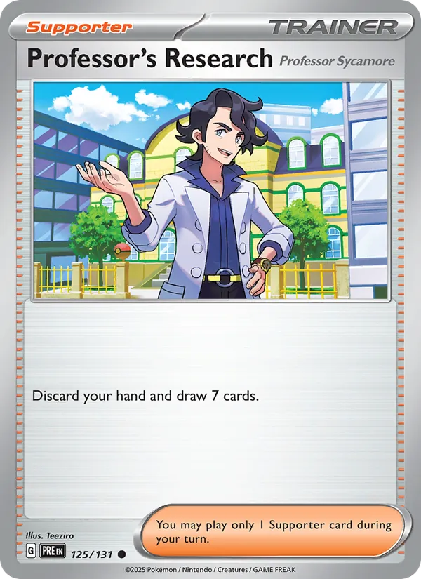 Professor's Research, Prismatic Evolutions Nº 125