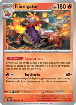 Flâmigator, Étincelles Déferlantes No. 031 Holo