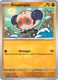 Klopptopus, Stürmische Funken No. 112 Normal
