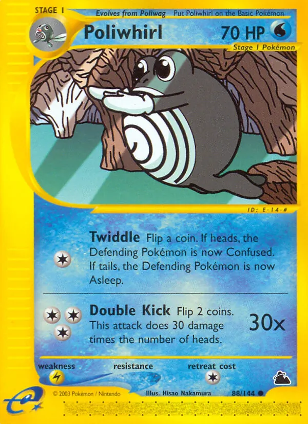 Poliwhirl, Skyridge No. 88