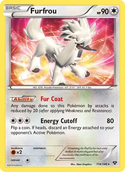 Furfrou, XY Nº 114 Normal