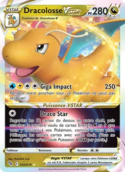 Dracolosse VSTAR, Pokémon GO No. 050 Holo