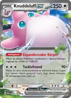 Knuddeluff-ex, 151 Nº 040 Holo